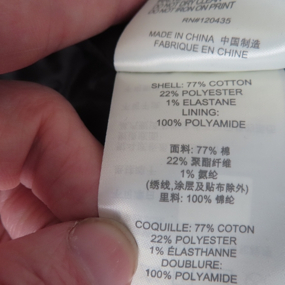 womens evisu kuro Robotic Floral Embroidered Padded Denim Jacket XS - Picture 10 of 12